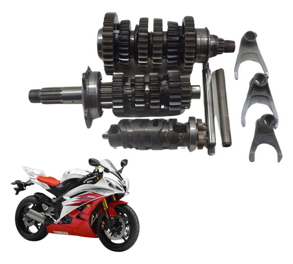 Caixa Marcha Completa Yamaha Yzf R6 06-12 Original