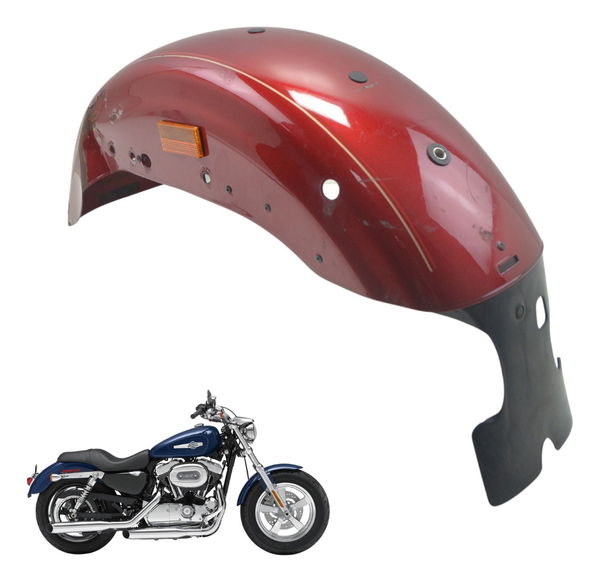 Paralama Traseiro C/ Avaria Harley Xl 1200 2013 Original