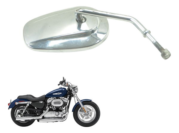 Espelho Direito C/ Detalhes Harley Xl 1200 2013 Original
