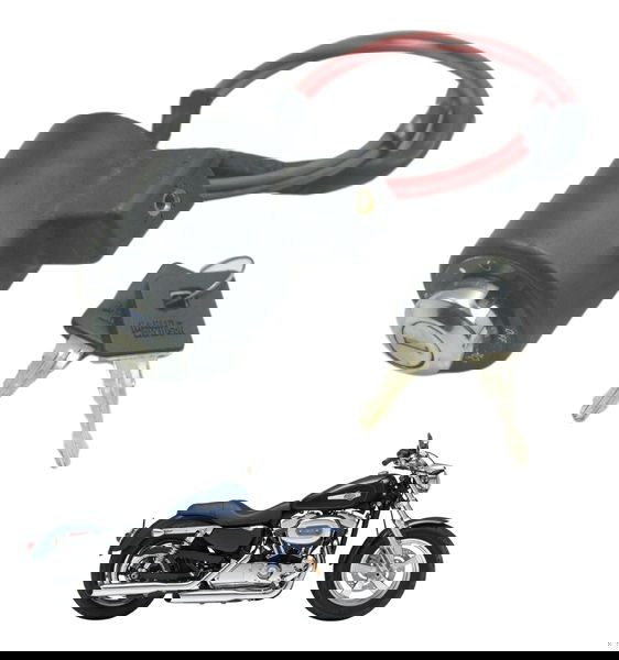 Chave Ignição Harley Xl 1200 2013 Original