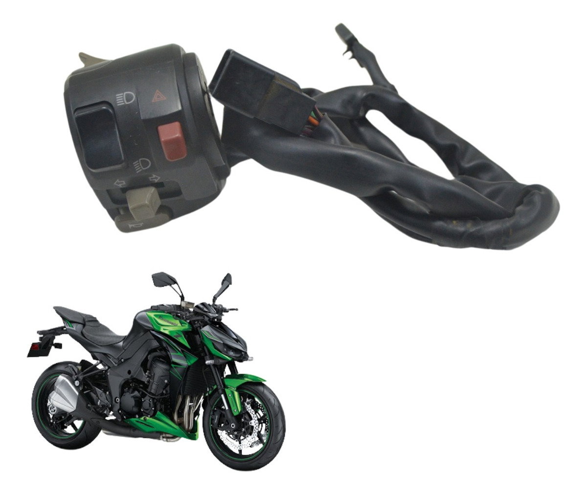 Chave Punho Luz Kawasaki Z 1000 15-22 Original