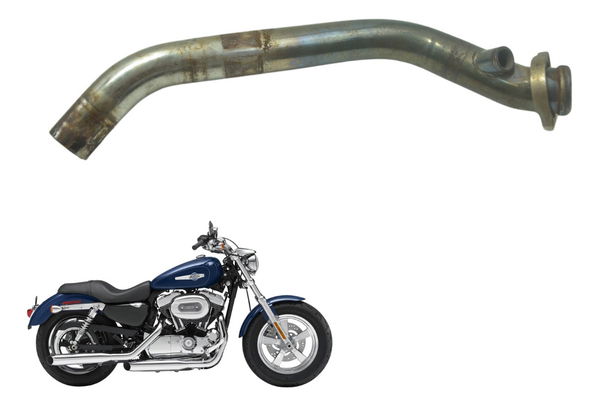 Curva Escape Traseira Harley Xl 1200 2013 Original