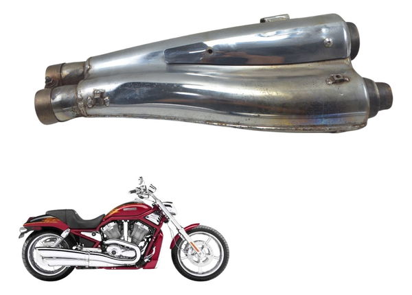 Catalizador Escape Harley V-rod 1130 03-06 Original