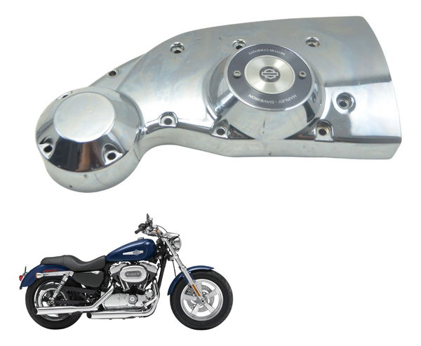 Tampa Motor Direito C/ Detalhes Harley Xl 1200 2013 Original