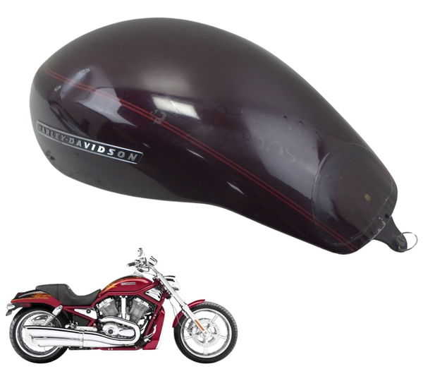 Capa Tanque C/ Detalhes Harley V-rod 1130 03-06 Original