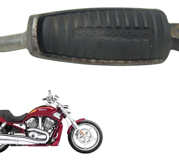 Pedaleira Diant Esq C/ Detalhes Harley V-rod 1130 03-06 Orig