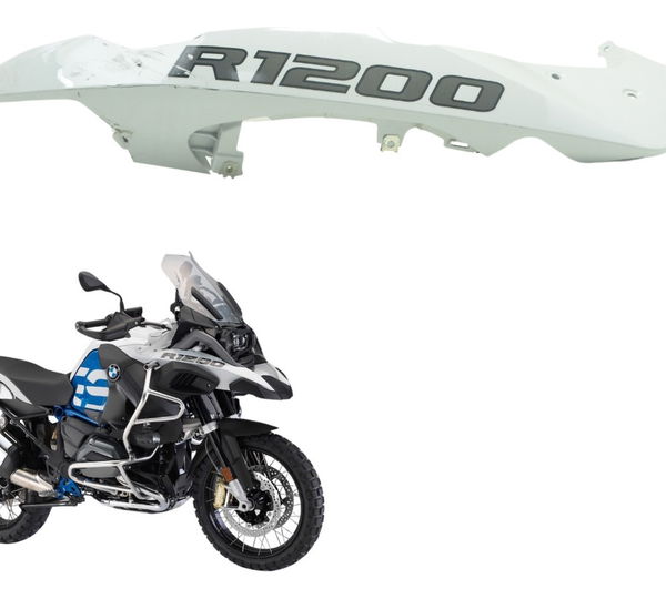 Carenagem Frontal Bico Esq C/ Detalhes Bmw R 1200 Gs 13-19 Branco