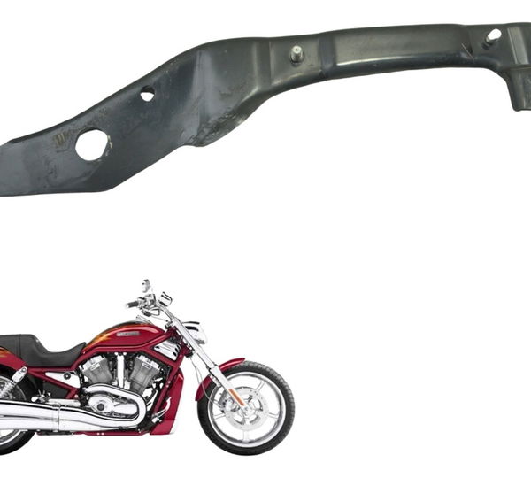 Suporte Paralama Traseiro Esq Harley V-rod 1130 03-06 Orig Preto