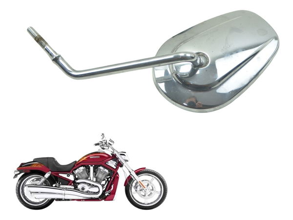 Espelho Dir C/ Folga Haste Harley V-rod 1130 03-06 Original