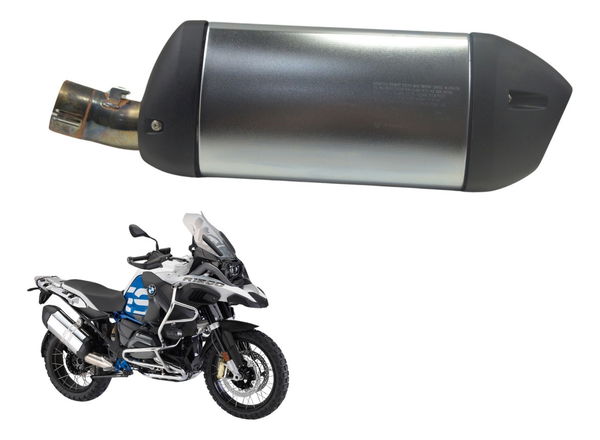Ponteira Escape C/ Detalhes Bmw R1200 R 1200 Gs Adv 13-19