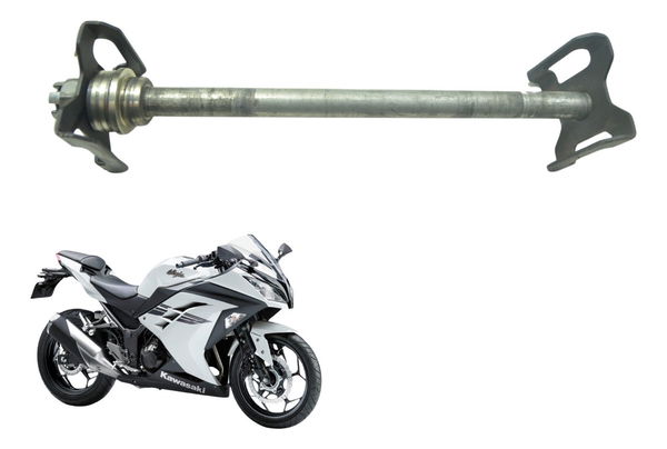 Eixo Roda Traseira Kawasaki Ninja 300 13-18 Original