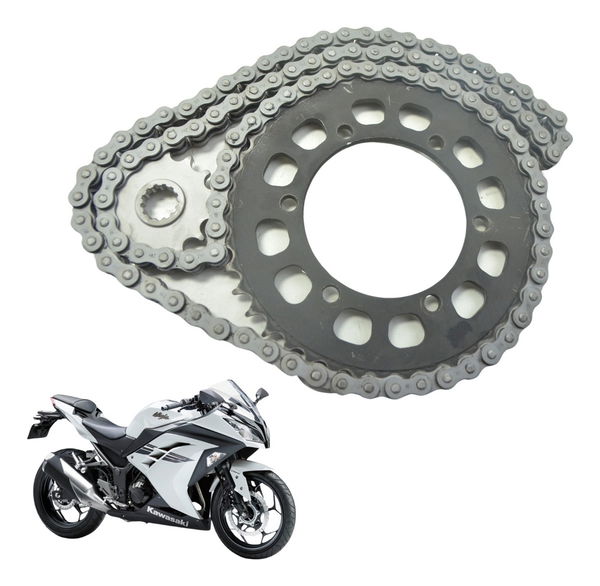 Kit Relação Kawasaki Ninja 300 13-18 Original