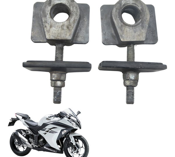 Par Esticador Corrente Kawasaki Ninja 300 13-18 Original
