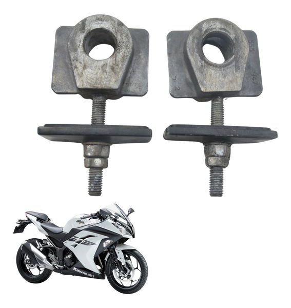 Par Esticador Corrente Kawasaki Ninja 300 13-18 Original