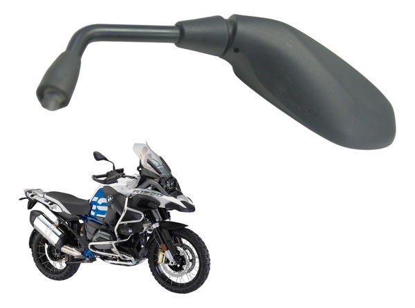 Espelho Esquerdo C/ Detalhes Bmw R1200 R 1200 Gs Adv 13-19