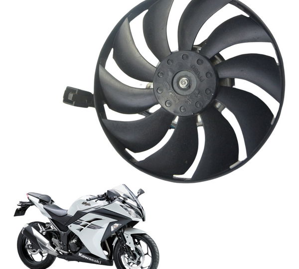 Ventoinha Radiador Kawasaki Ninja 300 13-18 Original
