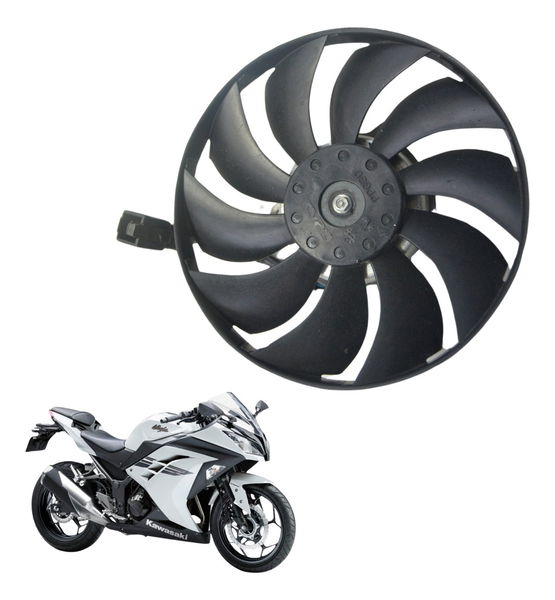 Ventoinha Radiador Kawasaki Ninja 300 13-18 Original
