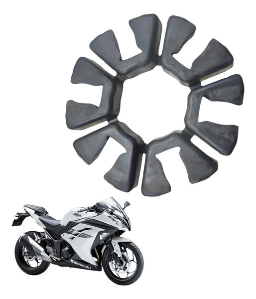 Coxim Cubo Coroa Kawasaki Ninja 300 13-18 Original