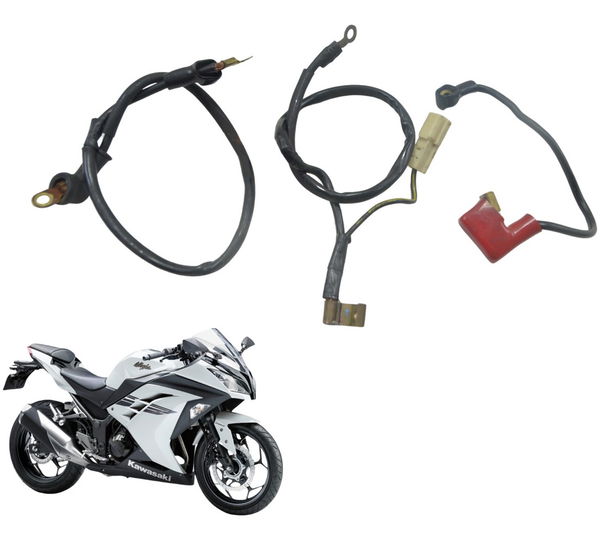 Cabo Bateria +/- Kawasaki Ninja 300 13-18 Original