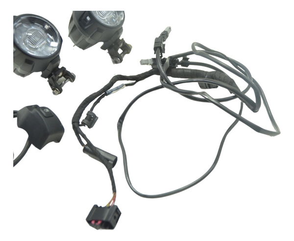 Jogo Farol Auxiliar Cibie Completo Bmw R 1200 Gs Adv 13-19