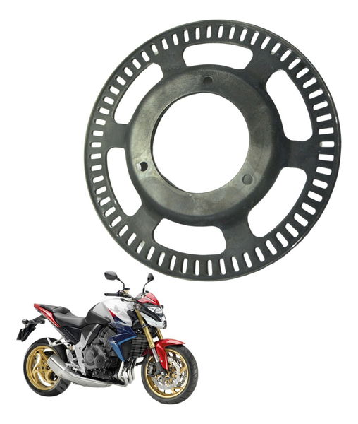 Roda Fônica Traseira C/ Detalhes Honda Cb 1000 R 11-16 Orig