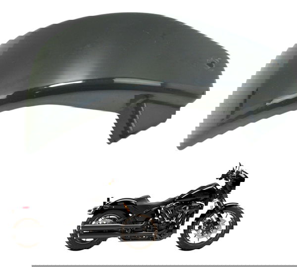 Carenagem Lateral Esq Harley Softail Low Rider S 114 19-22 Preto