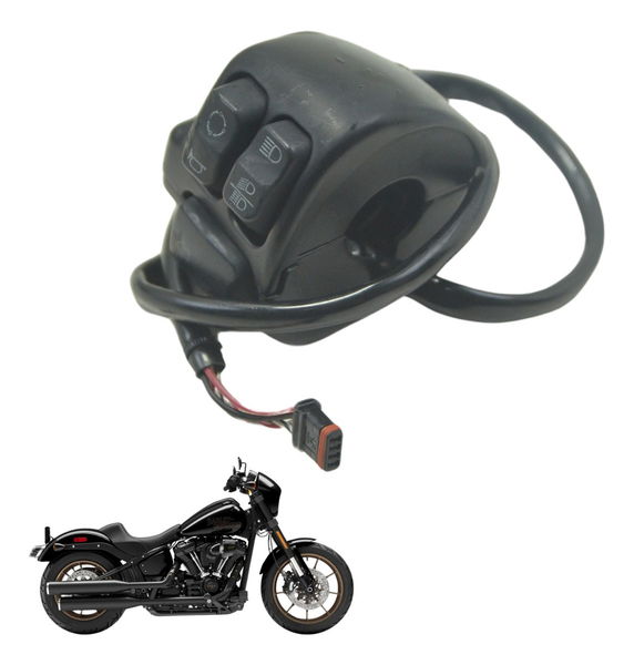 Chave Punho Luz Harley Softail Low Rider S 114 19-22 Orig