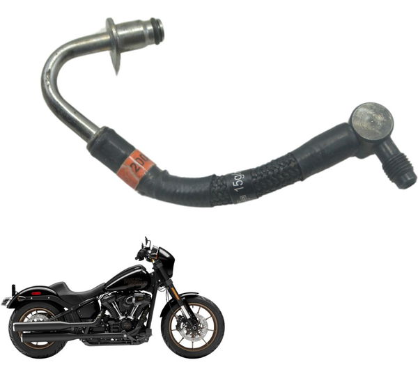 Mangueira Injeção Harley Softail Low Rider S 114 19-22 Orig Prateado