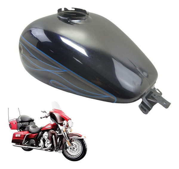 Tanque C/ Detalhes Harley Electra Touring 08-13 Original