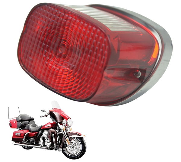 Lanterna Traseira Harley Electra Touring 08-13 Original Esquerdo Vermelho