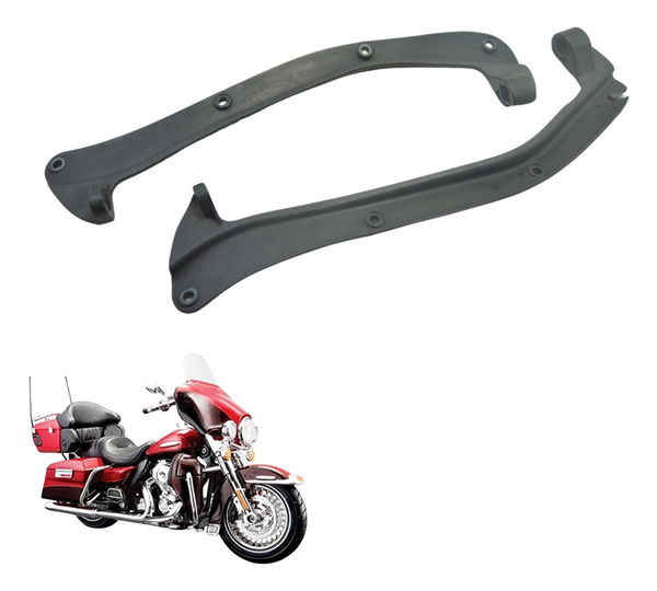 Par Suporte Defletor Ar Harley Electra Touring 08-13 Orig