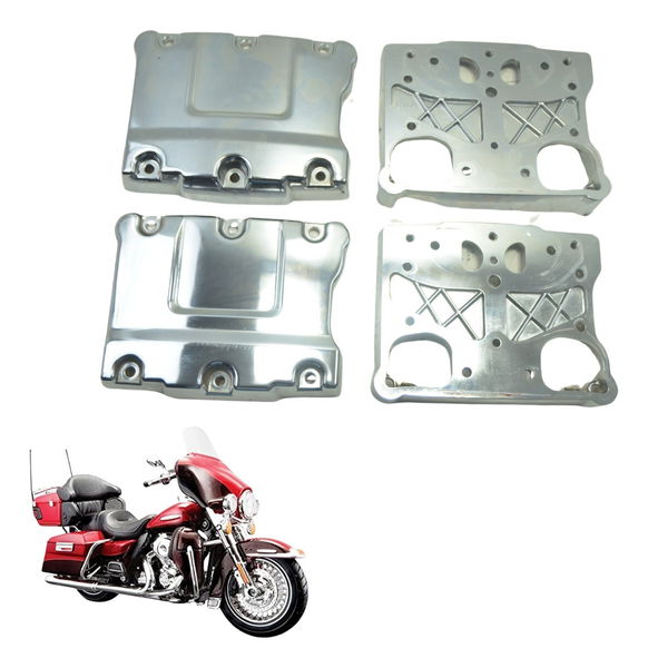 Jogo Tampa Cabeçote Harley Electra Touring 08-13 Original