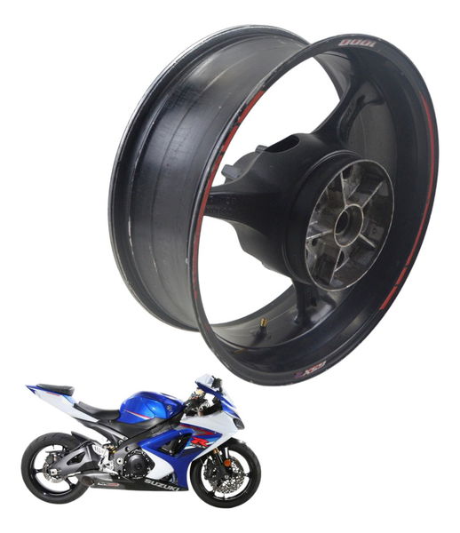 Roda Traseira Suzuki Gsx-r Srad 1000 08-10 Original