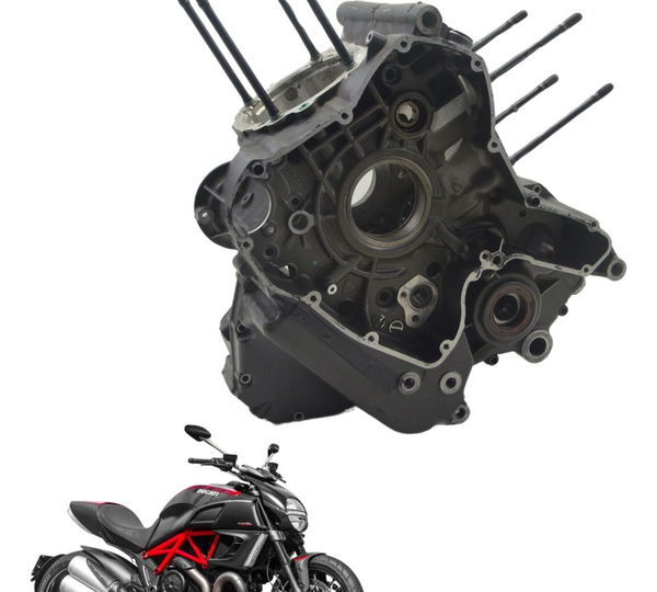Bloco Motor Carcaça Nfe Baixa Ducati Diavel 11-14 Original