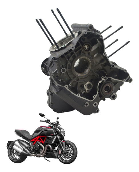 Bloco Motor Carcaça Nfe Baixa Ducati Diavel 11-14 Original