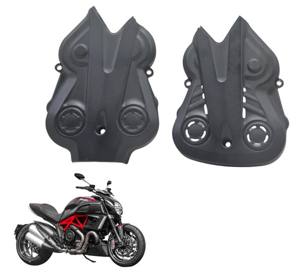 Jogo Tampa Correia Alternada Ducati Diavel 11-14 Original