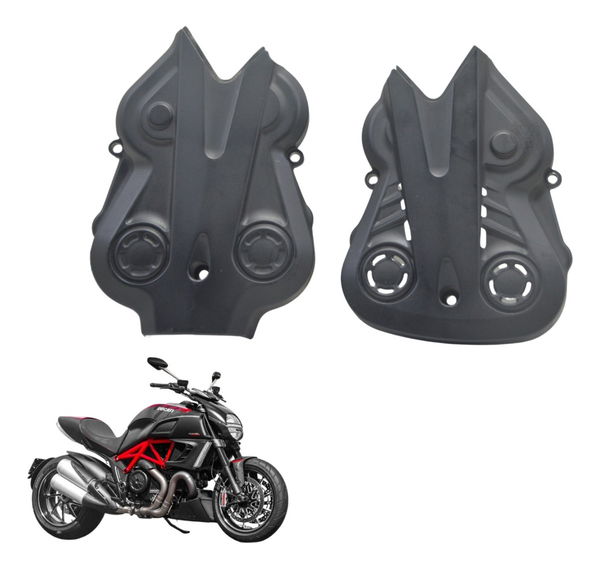 Jogo Tampa Correia Alternada Ducati Diavel 11-14 Original