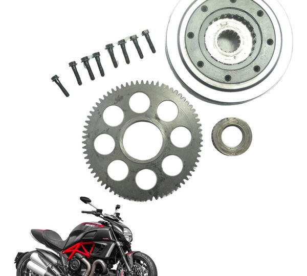 Placa Partida Ducati Diavel 11-14 Original