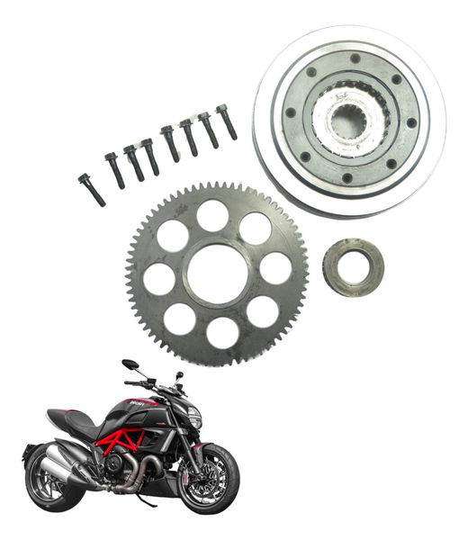 Placa Partida Ducati Diavel 11-14 Original