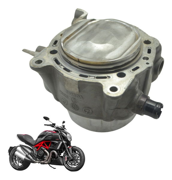 Cilindro Pistão Anéis Dianteiro Ducati Diavel 11-14 Original
