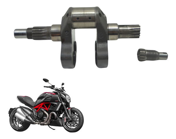 Virabrequim C/ Avaria Ducati Diavel 11-14 Original