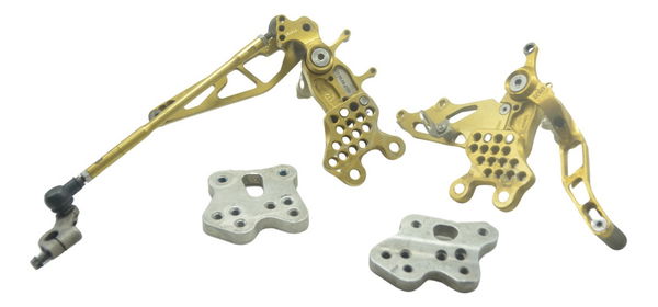 Jogo Pedaleira Esportiva Suzuki Gsx-r Srad 1000 08-10