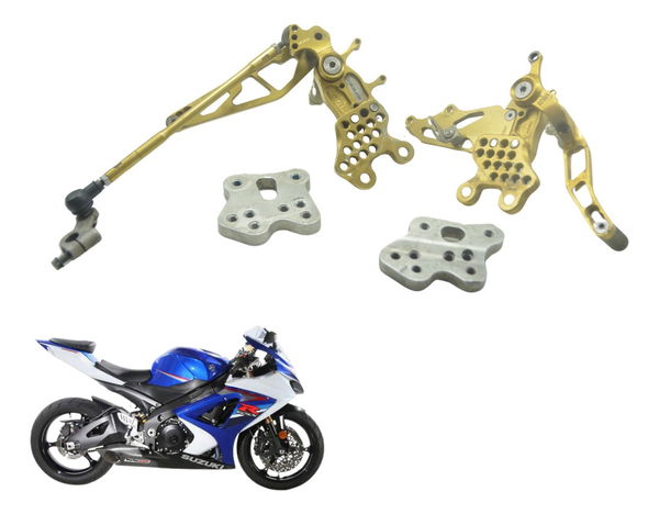 Jogo Pedaleira Esportiva Suzuki Gsx-r Srad 1000 08-10