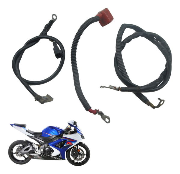 Cabo + / - Bateria Suzuki Gsx-r Srad 1000 08-10 Original