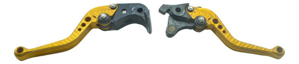 Par Manete Esportivo C/detalhes Suzuki Gsx-r Srad 1000 08-10