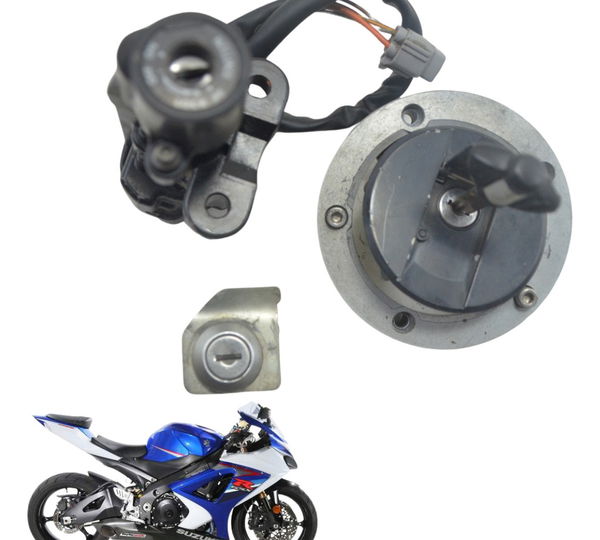 Kit Chave Ignição Suzuki Gsx-r Srad 1000 08-10 Original