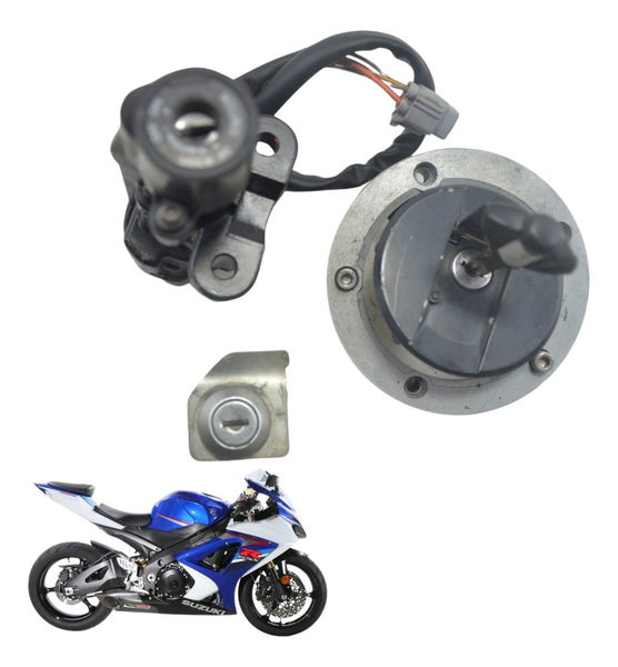 Kit Chave Ignição Suzuki Gsx-r Srad 1000 08-10 Original