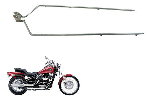 Par Acabamento Sissy Bar Kawasaki Vulcan Vn 800 95-05 Orig