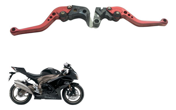 Par Manete Esportivo Suzuki Gsx-r Srad 1000 11-16