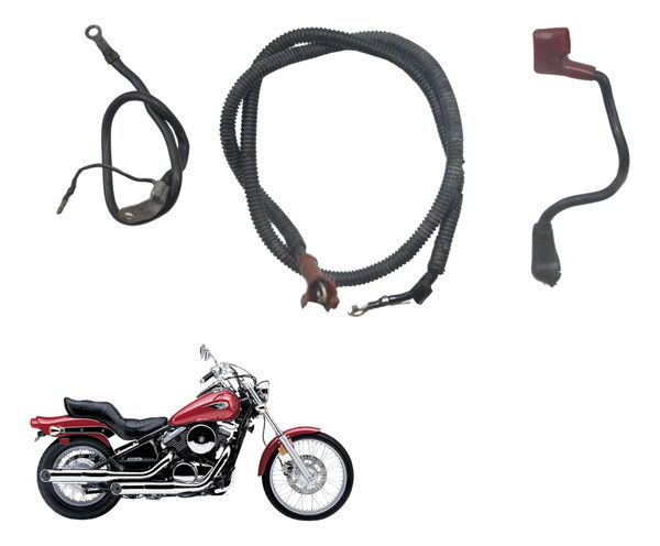 Cabo Bateria +/- Bateria Kawasaki Vulcan Vn 800 95-05 Orig